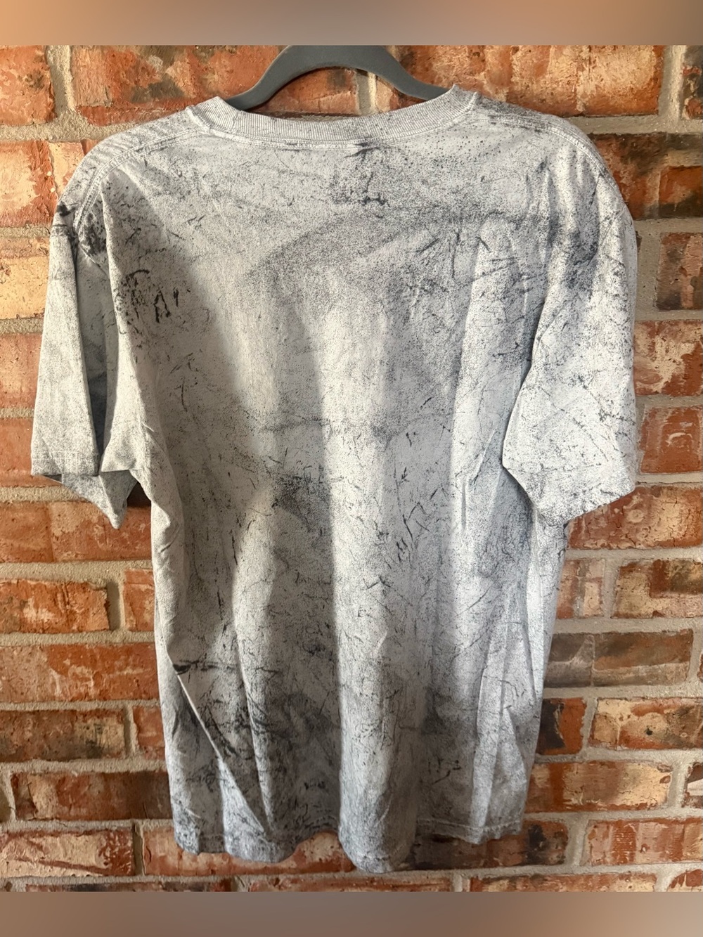 Comfort Colors Smoke Colorblast Short-Sleeve Tee with Coffin Graphic - Picture 3 of 6